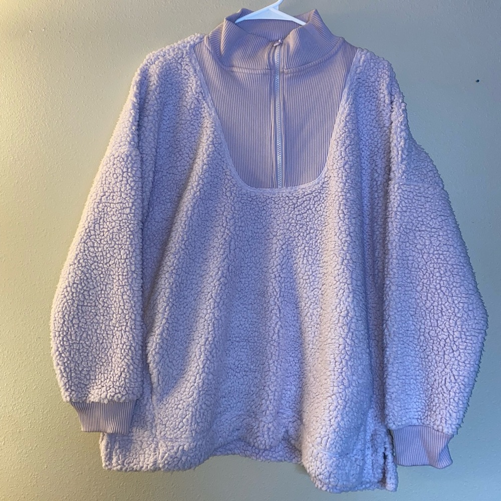 Aerie Dream 1/4 Zip Sweatshirt